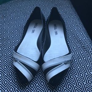 Melissa +. Karl Lagerfeld Flats Zipper